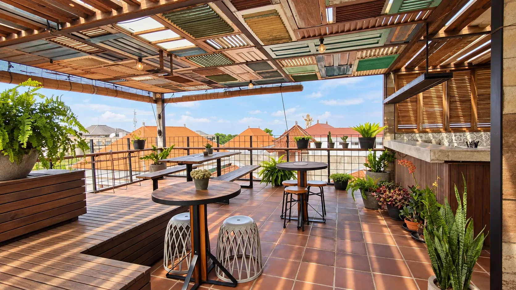 H-Ostel rooftop